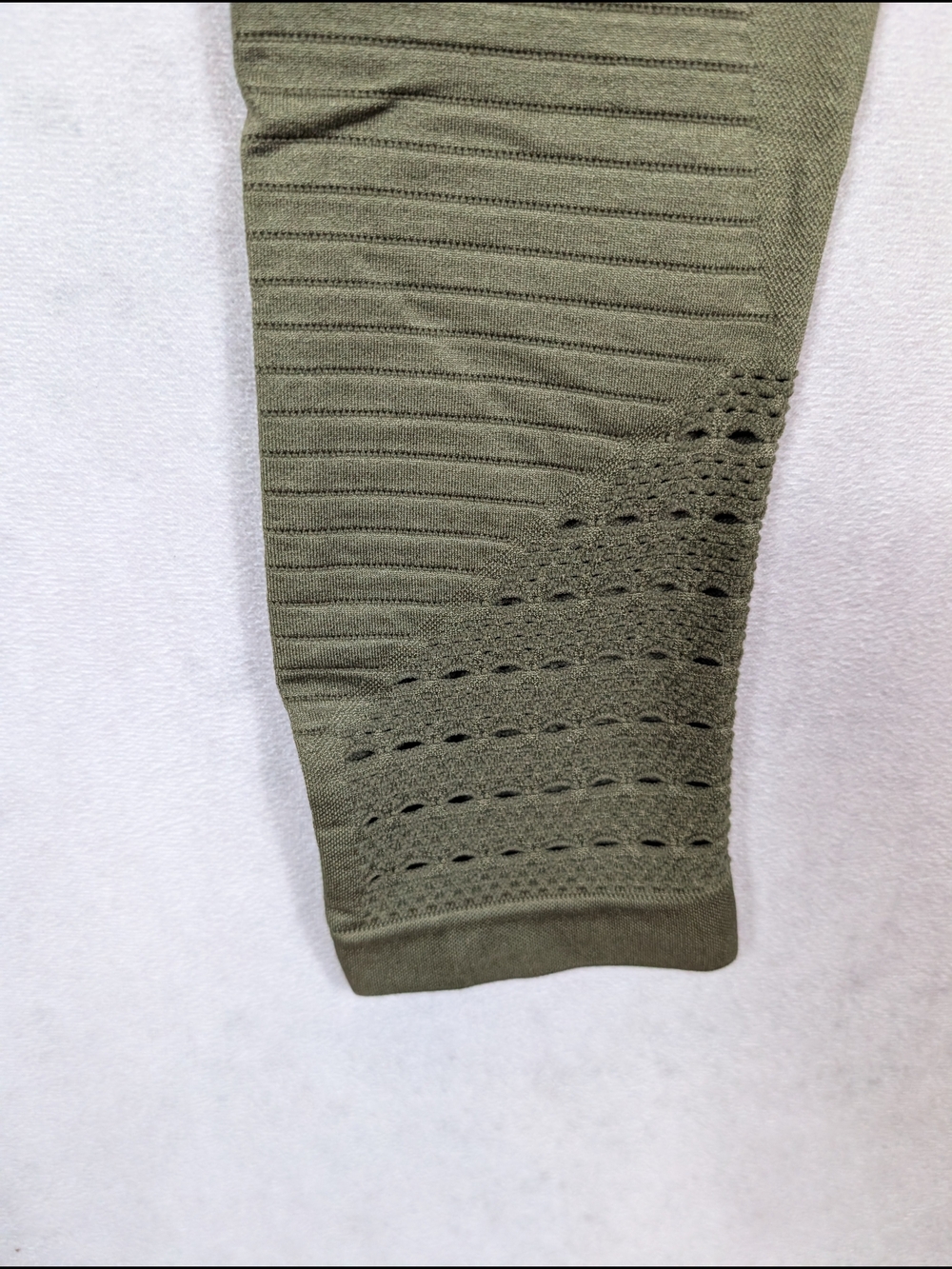 Gymshark Olive Green High Waisted Seamless Leggings Women's Size XS - Picture 9 of 9